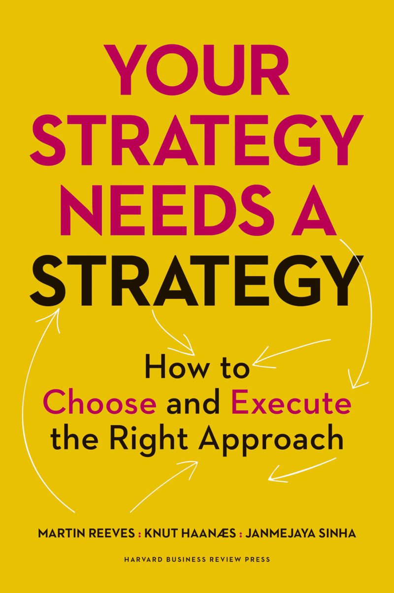strategy needs a strategy
